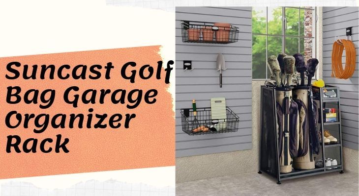 Golf Bag Garage Organizer Rack