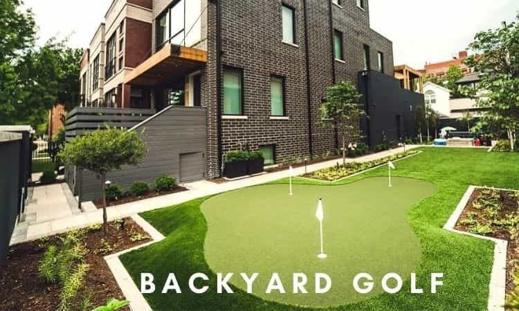 How to build a mini-golf course in your backyard?