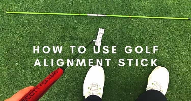 How to use golf alignment stick?